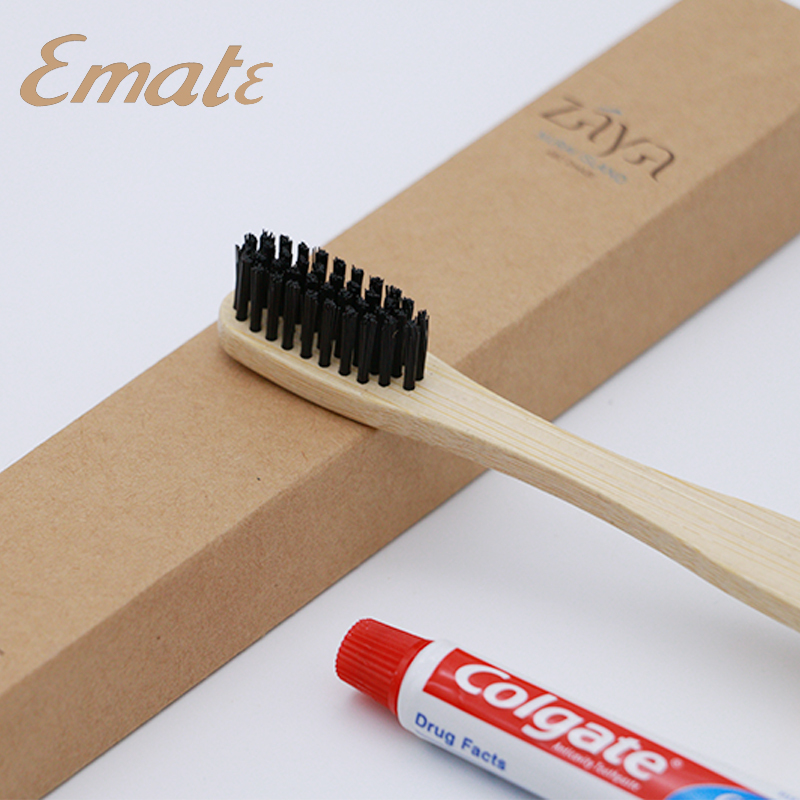 Hotel bamboo toothbrush kit
