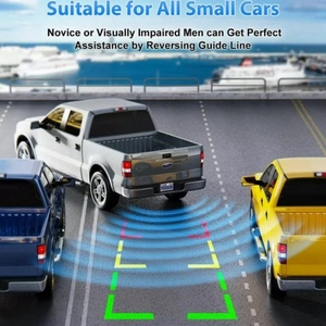 Không thấm nước IP68 xe phía sau xem máy ảnh HD 8 LED vòng sao lưu đảo ngược máy ảnh đậu xe tầm nhìn ban đêm xe đảo ngược máy ảnh - Product Image 6