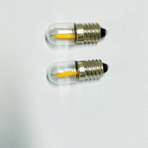 LEDフィラメント電球E106.3 V 12V24Vラウンドトップ自動ミニチュア信号電球E100.3-0.5WピンボールLED電球 - Product Image 4