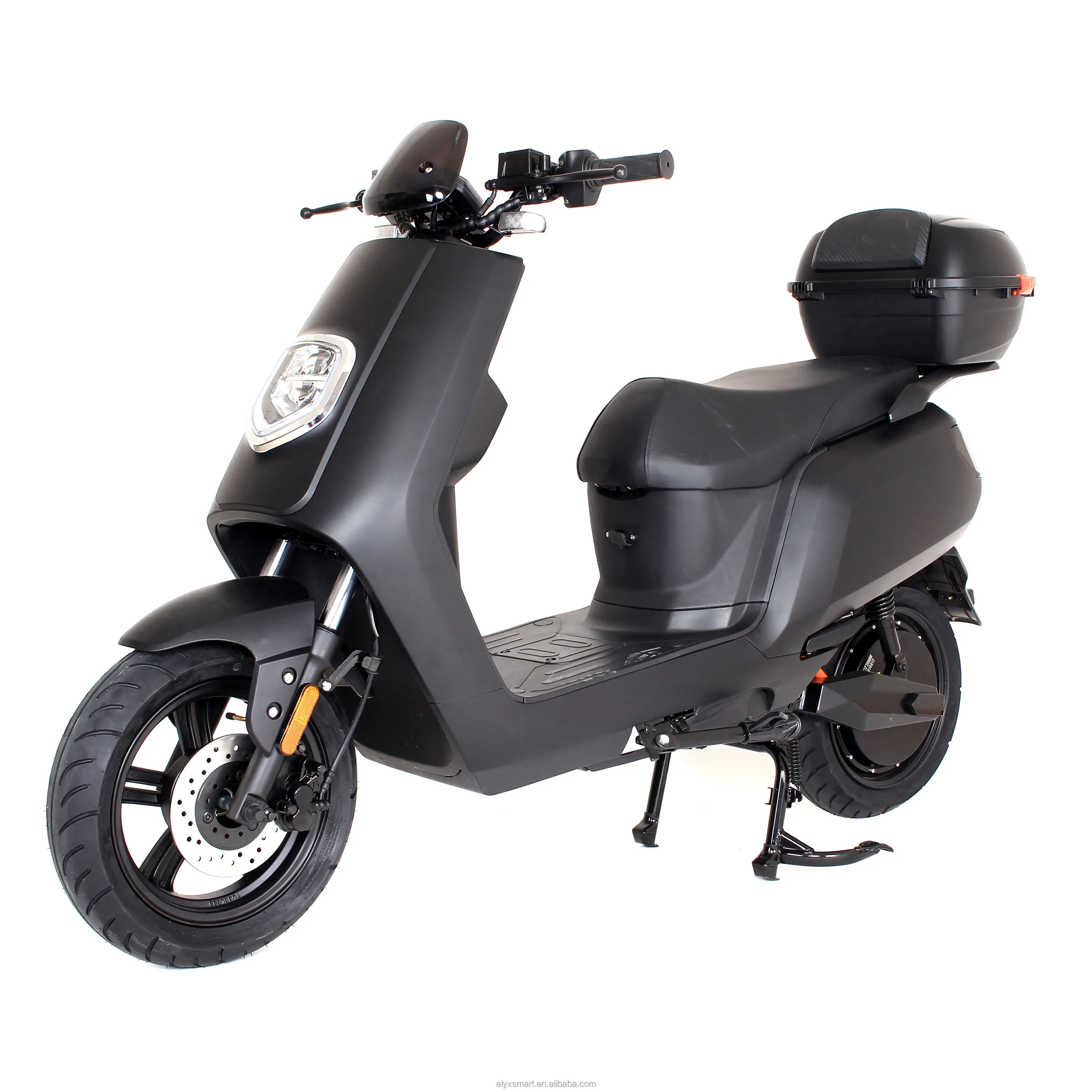 Elyxon motor de bicicleta 60v, 2000w moped, bateria dupla, motor elétrico, bicicleta, scooter