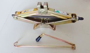 Ucuz fiyat el kaldırma aracı jack makas jack 0.8/1T mini el jack araba için kullanılan - Product Image 3