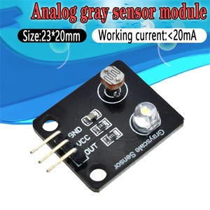 Photosensitive resistor Light <strong>Sensor</strong> Analog Grayscale <strong>Sensor</strong> Electronic Board <strong>Line</strong> finder tracking module DIY