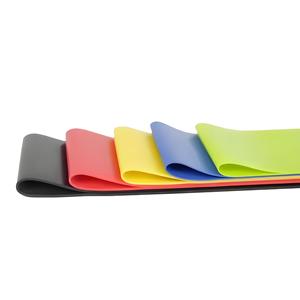 Eco-friendly látex quadril estiramento elástico resistência bandas Fitness <span class=keywords><strong>Loop</strong></span>
