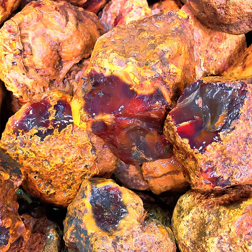 Piedra preciosa de ágata en bruto de alta calidad, piedra cruda de ágata roja natural de Madagascar a la venta