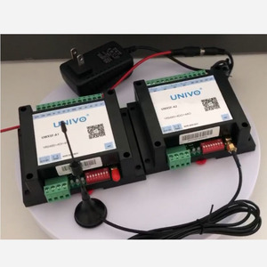 UNIVO 10kmワイヤレスLoRa IoTモジュール4チャンネルDI DO AI AO: スイッチ + アナログ信号、ポイントツーポイントRS485ネットワーク通信 - Product Image 1