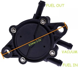 Yakıt pompası için Kohler CH13 CH18 CH20 CH22 CH23 CH25 CH620 CH621 CH640 CH641 Motor yakıt pompası - Product Image 5