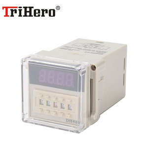 DH48S 1Z 2Z Temporizador digital Relé de tiempo SPDT y DPDT 8 pines AC220V 380V DC24V 12V Relé de 8 pines de protección sellado en miniatura - Product Image 2