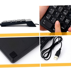 Teclado numérico USB con cable de 18 teclas Mini teclado digital de repuesto para iMac Mac Pro MacBook Air Pro Laptop PCs - Product Image 4