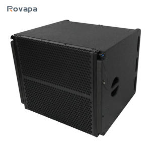 مكبر صوت ROVAPA 15 بوصة بقوة 500 واط RMS ومستوى ضغط صوت 131 ديسيبل، نطاق استجابة 40-160 هرتز، تركيب خطي، مقاوم للماء وصديق للبيئة للمناسبات الراقية - Product Image 1