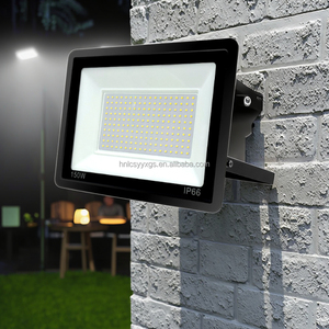 RGB renk sıcaklığı su geçirmez IP66 AC güç kaynağı ile açık avlu Billboard için 100W Ultra ince LED projektör - Product Image 1