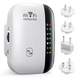 長距離ネットワークWi-Fiルーターエクステンダーワイヤレスwifiエクステンダー信号ブースター300mUkソケットWifiリピーターWifiレンジエクステンダー - Product Image 1