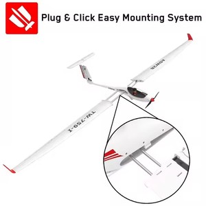 2600 מ "מ wingspreness מנוע ppnp epo פלסטיק fpv fpv חשמלי שלט רחוק משטח שלט Rc גלשן