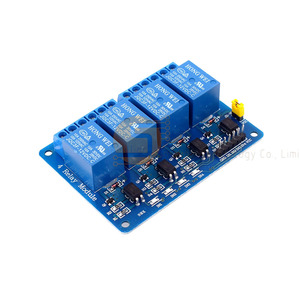 12V 4-Kanal-Relaismodul mit Optokoppler. Ausgang X Weg für Arduino 1CH
