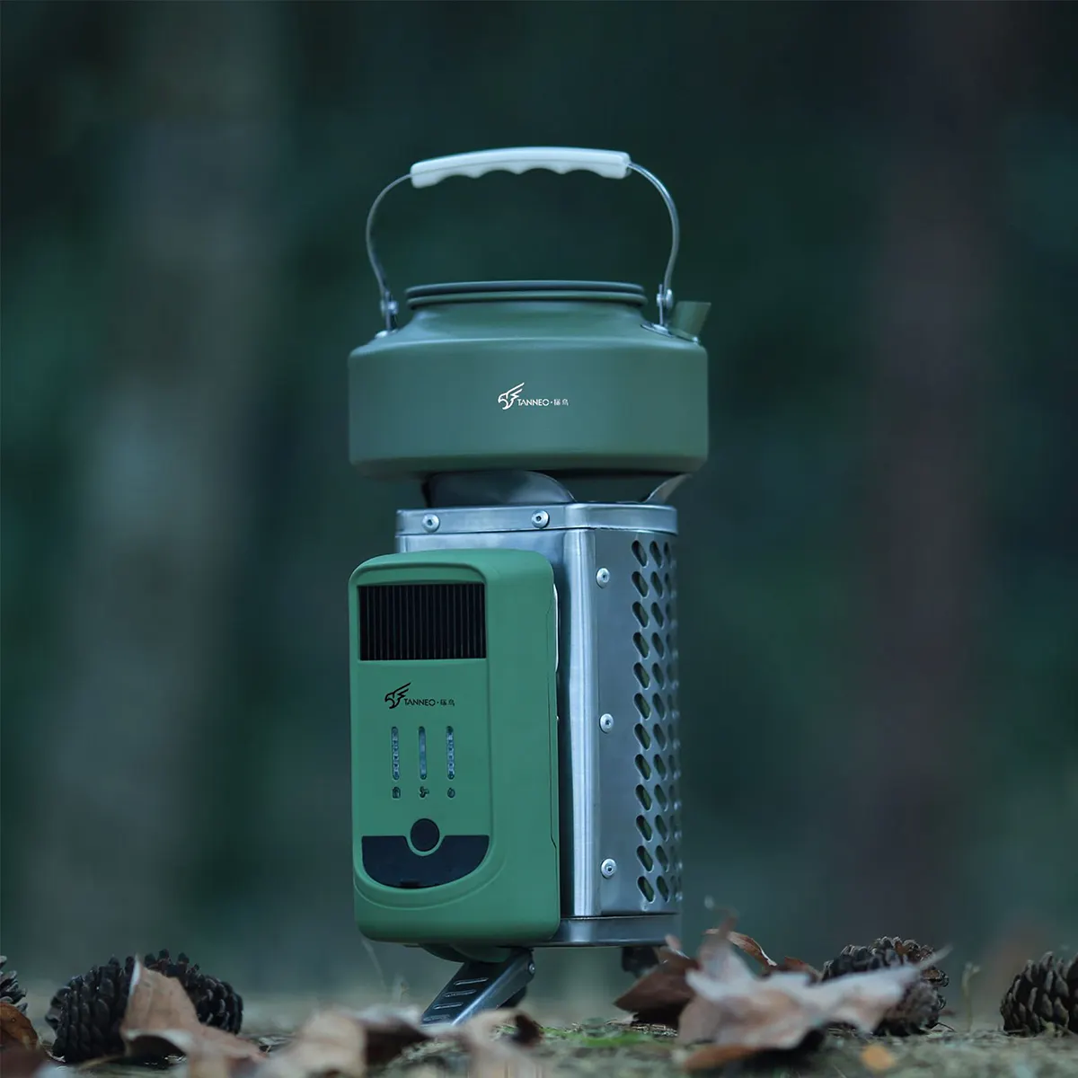 Novo Produto Multi-função Exterior Eco-Friendly Fogão a lenha Portátil Mini Fogão Camping