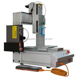 Otomatik epoksi reçine Ab tutkal Doming makinesi akıtma makinesi için yapışkan etiket - Product Image 6