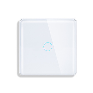 TawoiaラウンドエッジガラスパネルWifi TuyaスマートスイッチBluetooth CE RoHS - Product Image 1