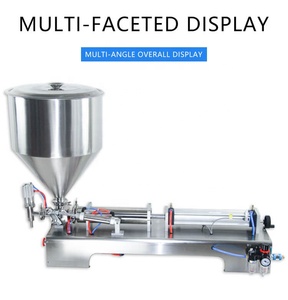 A02 5-50ml空気ジャムソースケチャップ蜂蜜の液体ペースト充填機クリームシャンプー化粧品充填機