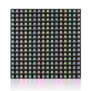 WS2812B RGB светодиодный экран 8x8 16x16 8x32 256 пикселей цифровой гибкий программируемый индивидуально адресуемый полноцветный DC5V - Product Image 1