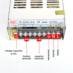 CNMW Precio bajo Venta al por mayor Fuente de alimentación conmutada 24V Control de automatización industrial 250W Fuente de alimentación conmutada ajustable DC - Product Image 3