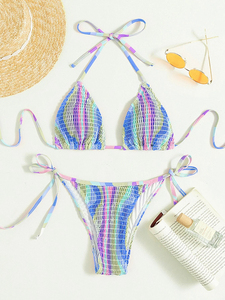 Custom Set Open Back <strong>G</strong>-<strong>String</strong> Swimwear <strong>String</strong> Beachwear Young Hot Girls Bikinis Two Piece Set,custom Bikini Set for Sale - Product Image 4