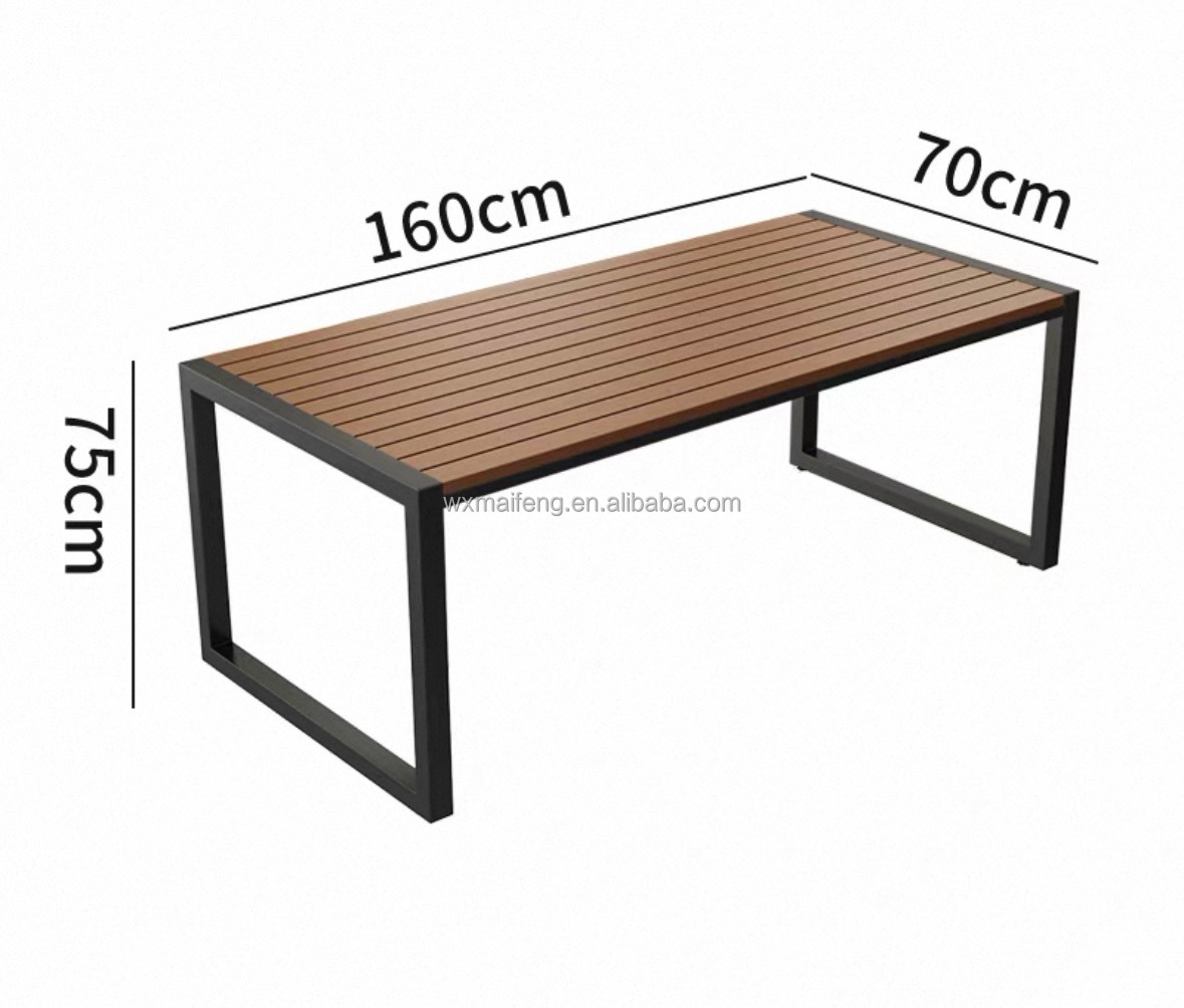 Brun-table 70*160*75cm