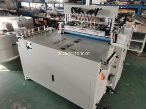 Qsk840 khí nén tự động bìa cứng cuốn sách trường hợp máy làm với các thành phần cốt lõi động cơ bơm Schneider PLC - Product Image 3