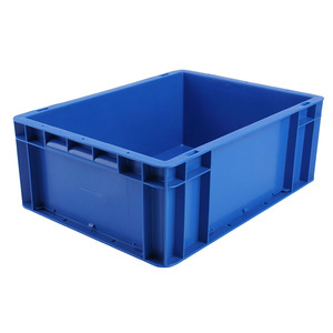 Contenedor de plástico apilable de gran capacidad tipo caja sólida para la venta u organización del hogar - Product Image 3