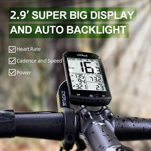 CYCPLUS自転車GPSコンピューター自転車コンピュータータコメーターodograph BluetoothANT自転車アクセサリー - Product Image 6
