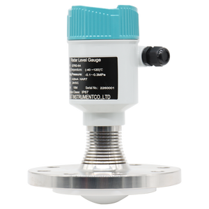 MODBUS RS485法兰连接80ghz雷达液位变送器，双线4-20MA + HART - Product Image 1