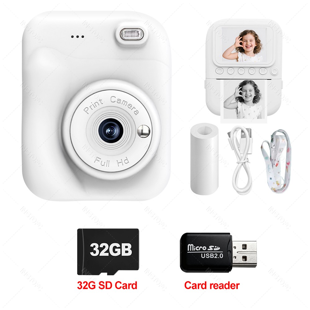 SKU-03-White add 32G SDCard