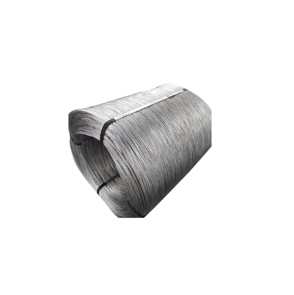 Venta de alambre de hierro negro recocido suave de acero al carbono galvanizado Q195 Q235 de 0,2-0,6mm para alambre de encuadernación