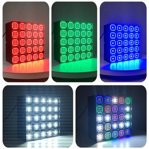 Матричный светодиодный световой куб сильная вспышка RGB + холодный белый Пиксель dmx Фон Сценическое украшение с номером буквы дисплей шоу концертов - Product Image 6