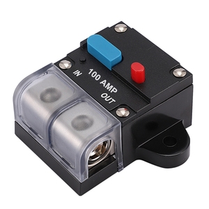 Disyuntor automático de 100a, reinicio de fusible, bloque de autorecuperación, disyuntor de Audio de coche dc 12v - Product Image 1