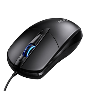 เมาส์แบบมีสายพร้อมไฟ RGB,คอมพิวเตอร์ออฟติคอลอิเล็กทรอนิกส์ขนาดเล็กเงียบบาง G2ราคาถูก - Product Image 1