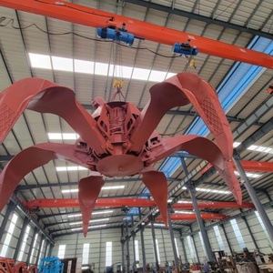 Agarre de grúa multifuncional de acero duradero para la carga de grava de arena de carbón de construcción Descarga de troncos de chatarra y manejo de residuos - Product Image 2