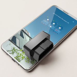 4g全球定位系统OBD跟踪器，带1年保修GSM GPRS定位IOS应用兼容性sd卡数据存储诊断模块，适用于电脑 - Product Image 1
