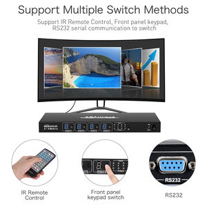 TESmart-Mezclador de Audio y vídeo para el hogar, 4x4, 4k, HDMI, matriz HDMI para Monitor HDTV - Product Image 5