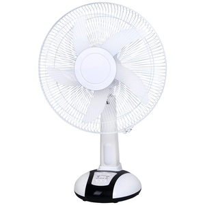 Hot Selling 16-Inch Portable Solar Rechargeable Fan New Design Electric Power Bank <strong>Function</strong> Mechanical Control Plastic <strong>Source</strong> - Product Image 1