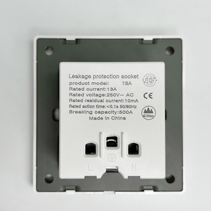 Prese RCD 13A 10mA protezione dalle perdite universali di sicurezza 220v GFCI presa presa interruttore di guasto a terra - Product Image 5