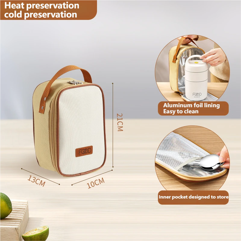 Grand sac isotherme - Kaki