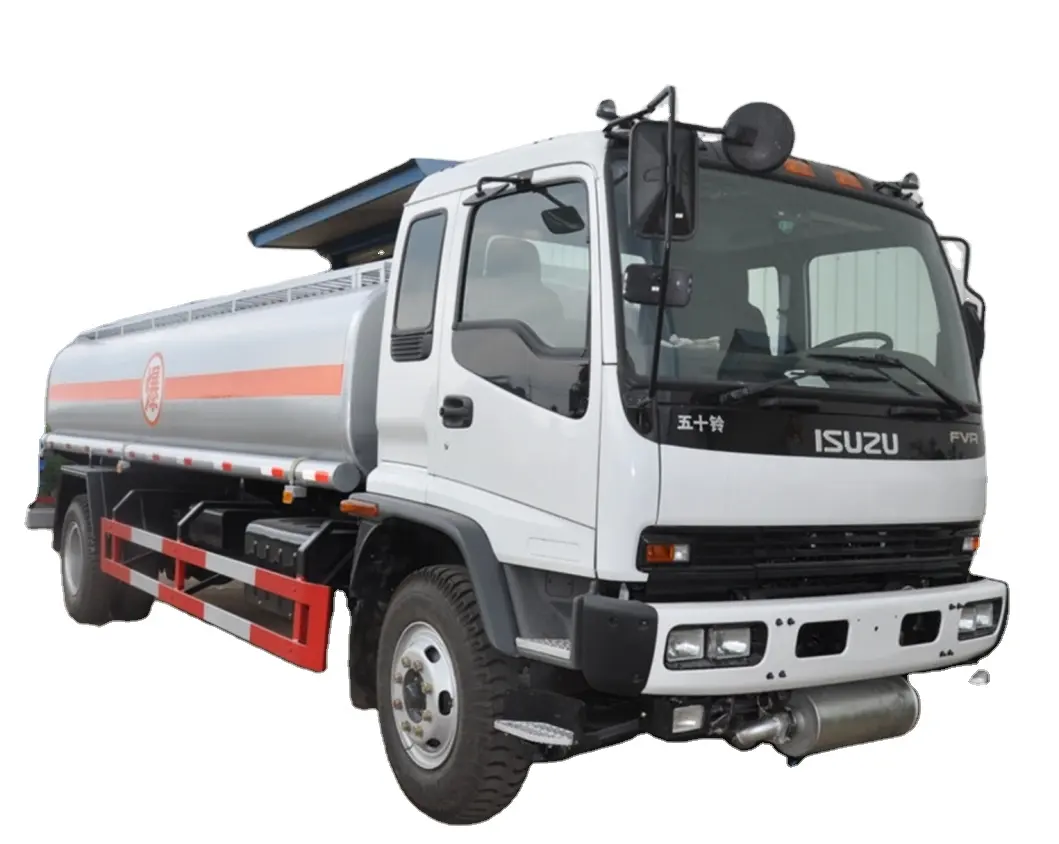 Tangki minyak truk kualitas tinggi 8000 liter 4x2 truk tangki minyak untuk dijual ekspor ke Amerika Selatan