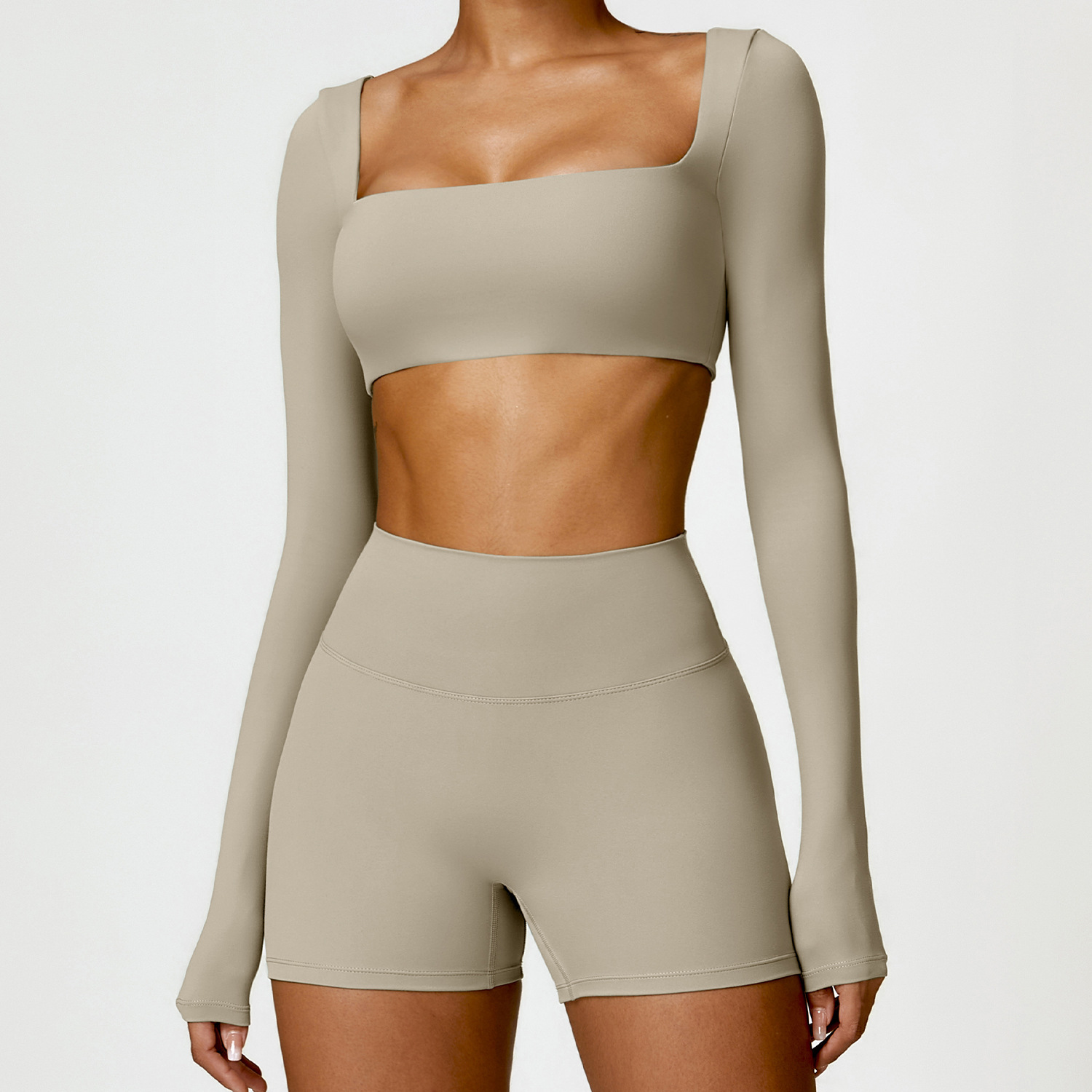 Brun-T-shirt