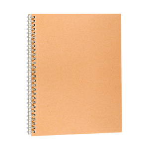 Caderno De Papel Kraft De Bobina De Venda quente Livro De Exercícios Do Estudante Universitário Caderno Espessado Espiral para a Escola