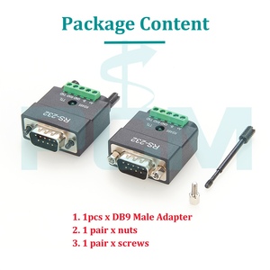 2-в-1 DB9 Male <span class=keywords><strong>RS232</strong></span> к RS485 TTL клеммный блок последовательный адаптер коммуникационный модуль - Product Image 4