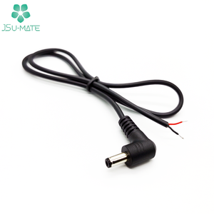 Düz DC 5.5X2.1mm 2p Terminal bağlantı kablosu 2x0.5mm2 teller DC 5.5X2.1mm 5.5X2.5mm varil kablosu - Product Image 5