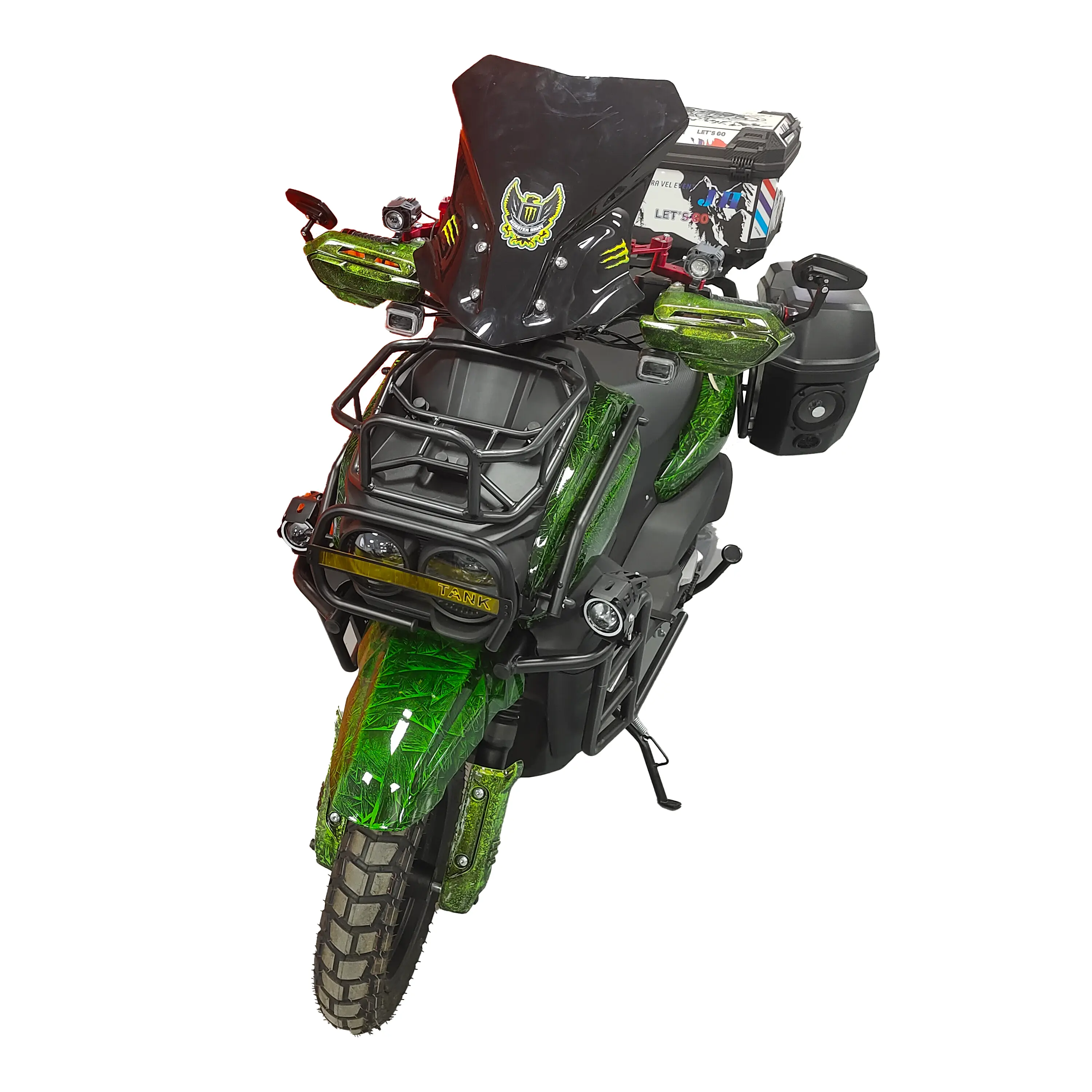 Bensin sepeda Motor bensin bahan bakar sepeda Motor Motocross 150cc Moped silinder tunggal sepeda Motor skuter listrik