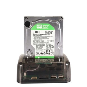 Hard Disk Base <strong>USB</strong> <strong>3.0</strong>/Type C to SATA/<strong>IDE</strong> HDD Enclosure for 2.5/3.5 Inch Hard Drive Docking Station M2 TF SD Slot for TV Laptop - Product Image 6