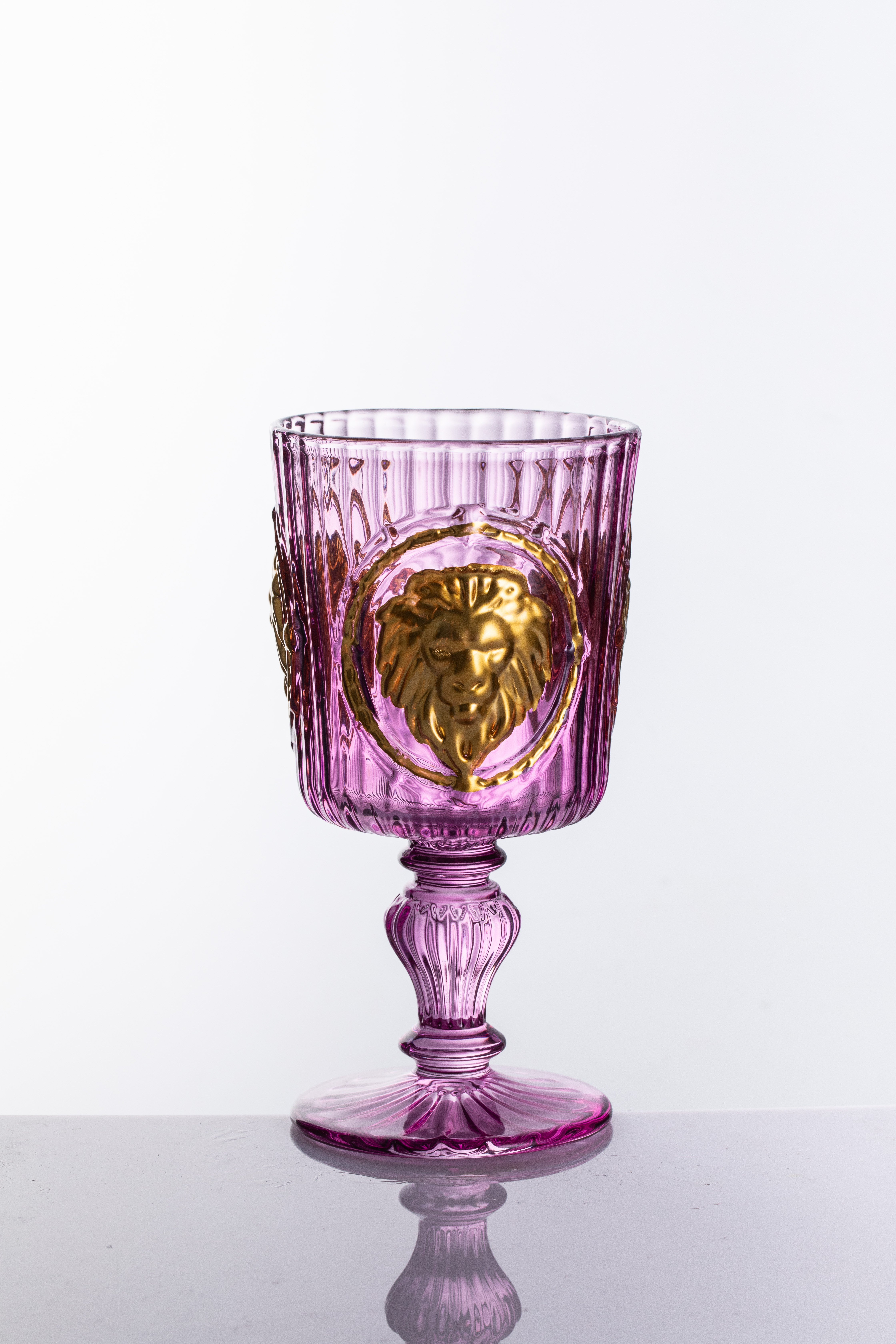 Spray Purple and plating gold