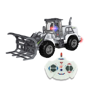 27MHZ 1:30 Scale <strong>Rc</strong> <strong>Model</strong> Construction Vehicles Toy 4 Channel Electric Remote Control Hobby Engineering Truck Toy With Lights - Product Image 1