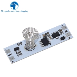 DC 12V <strong>Capacitive</strong> <strong>Touch</strong> <strong>Sensor</strong> Switch Coil Spring Switch <strong>LED</strong> Dimmer Control Switch 9-24V 30W 3A for S Light Stripmart Home <strong>LED</strong> - Product Image 5
